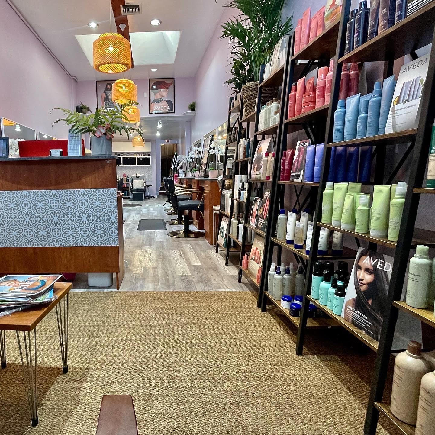 Inside Zolina Hair Salon